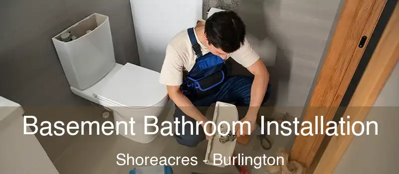  Basement Bathroom Installation Shoreacres - Burlington