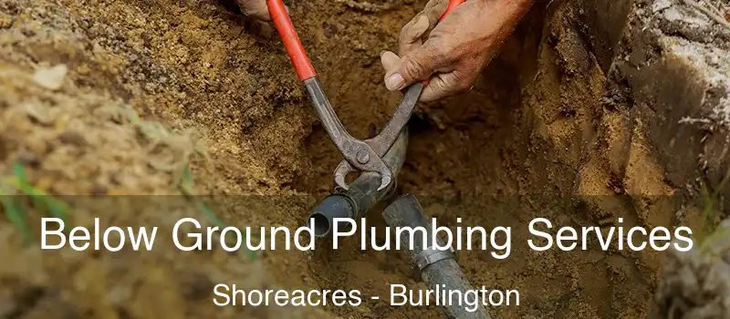  Below Ground Plumbing Services Shoreacres - Burlington