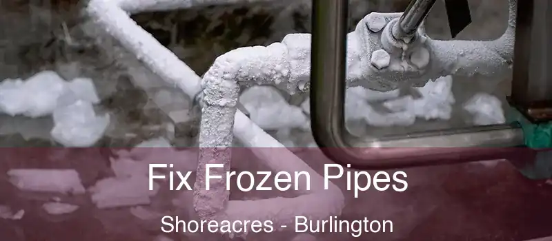  Fix Frozen Pipes Shoreacres - Burlington