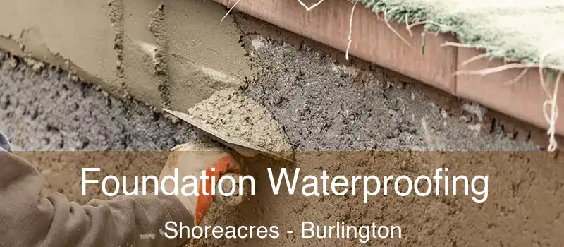  Foundation Waterproofing Shoreacres - Burlington