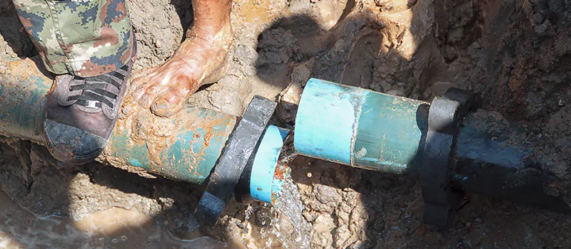 Underground Pipe Leak Repair in Shoreacres, Burlington