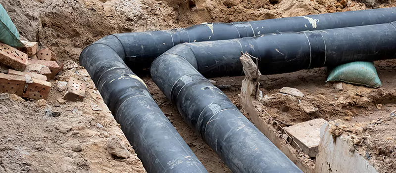 Residential Underground Pipe Replacement in Shoreacres, Burlington