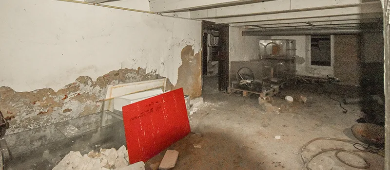 Basement Water Flooding Restoration in Shoreacres, Burlington