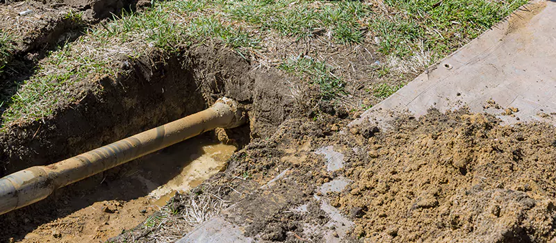 Main Water Line Repair in Shoreacres, Burlington