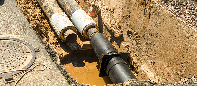 Underground Pipe Repair Without Digging in Shoreacres, Burlington