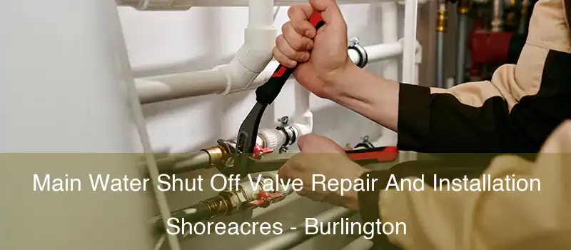  Main Water Shut Off Valve Repair And Installation Shoreacres - Burlington
